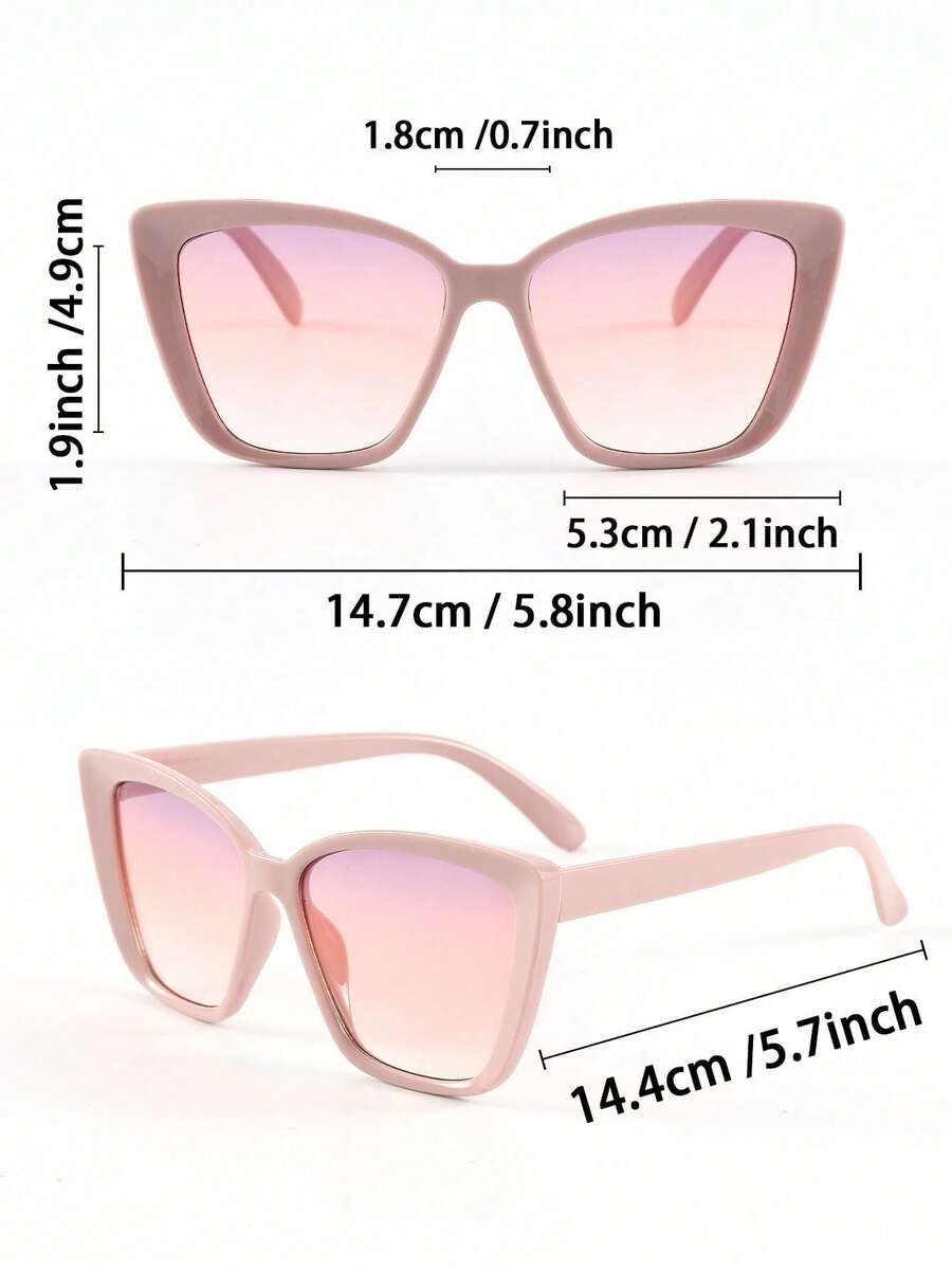 3/4pcs 여성용 고양이 눈 프레임 섬세하고 개인화  - Sunglasses Cat Eye 리뷰 및 가격