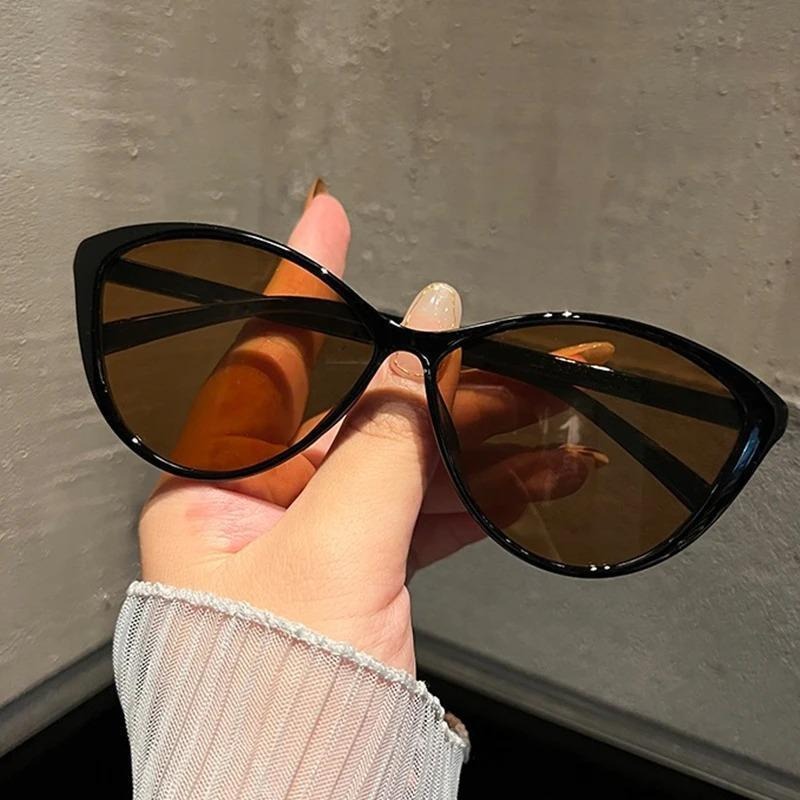 1Pc 레트로 프레임 고양이 눈 선글라스 여성 트렌디  - Sunglasses Cat Eye 리뷰 및 가격